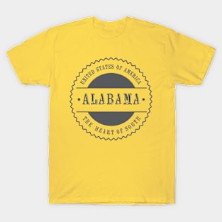 Alabama State T-shirt for patriots T-Shirt